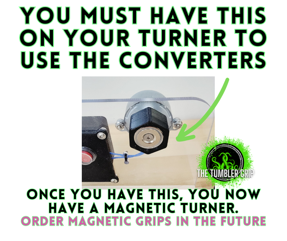 3/4" Conversion for your TUMBLER GRIPS The Tumbler Grip