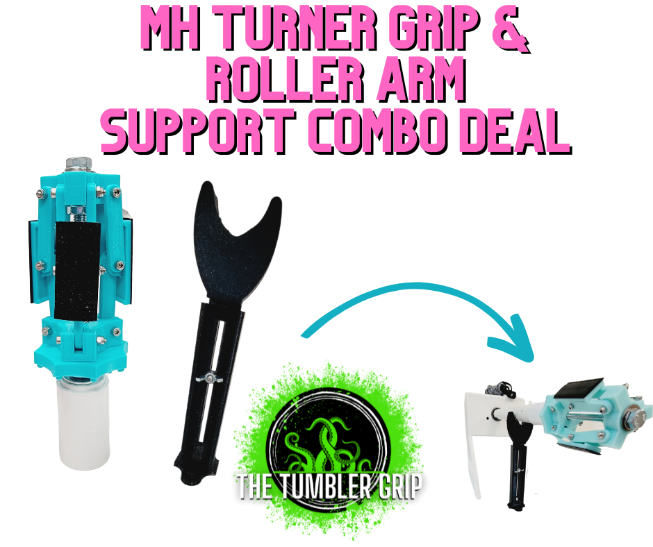 Tumbler Grip & Roller Support for MH TURNER Combo Deal 5.00 120 in