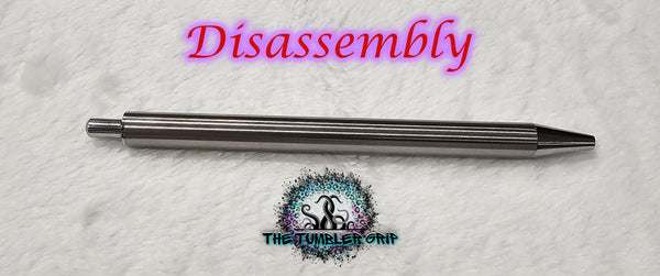 The Glitter Guy Pen Grip & Stand Combo for Stainless Steel Pens