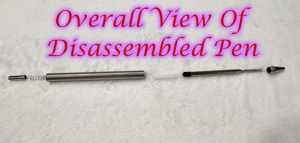 The Glitter Guy Pen Grip & Stand Combo for Stainless Steel Pens