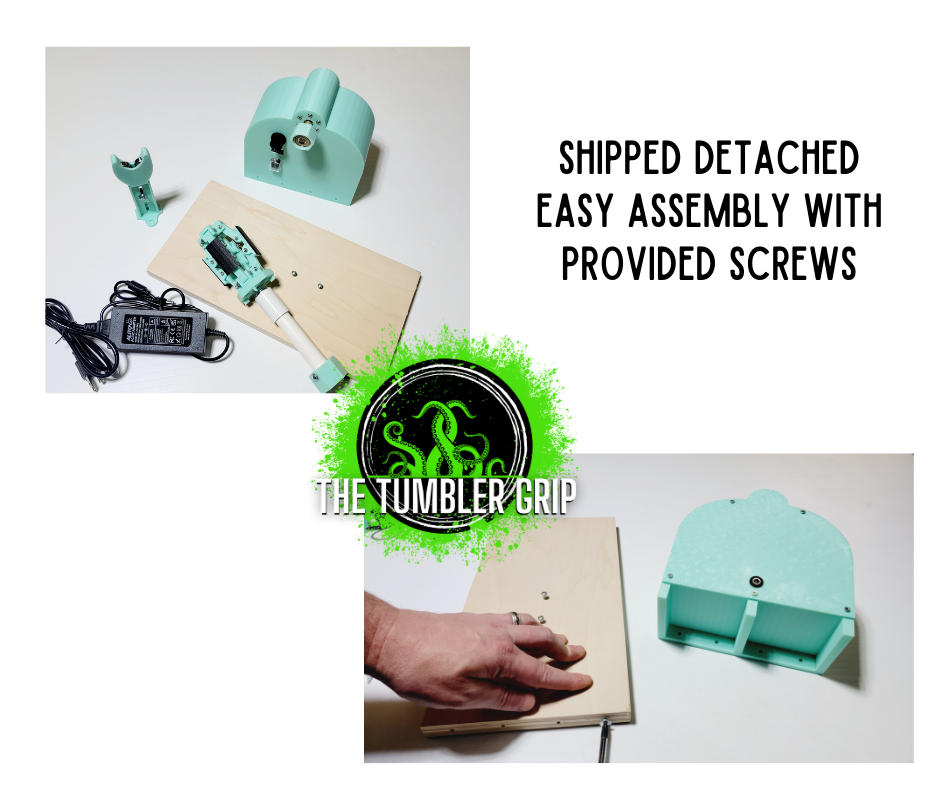 Variable Speed Turner The Tumbler Grip