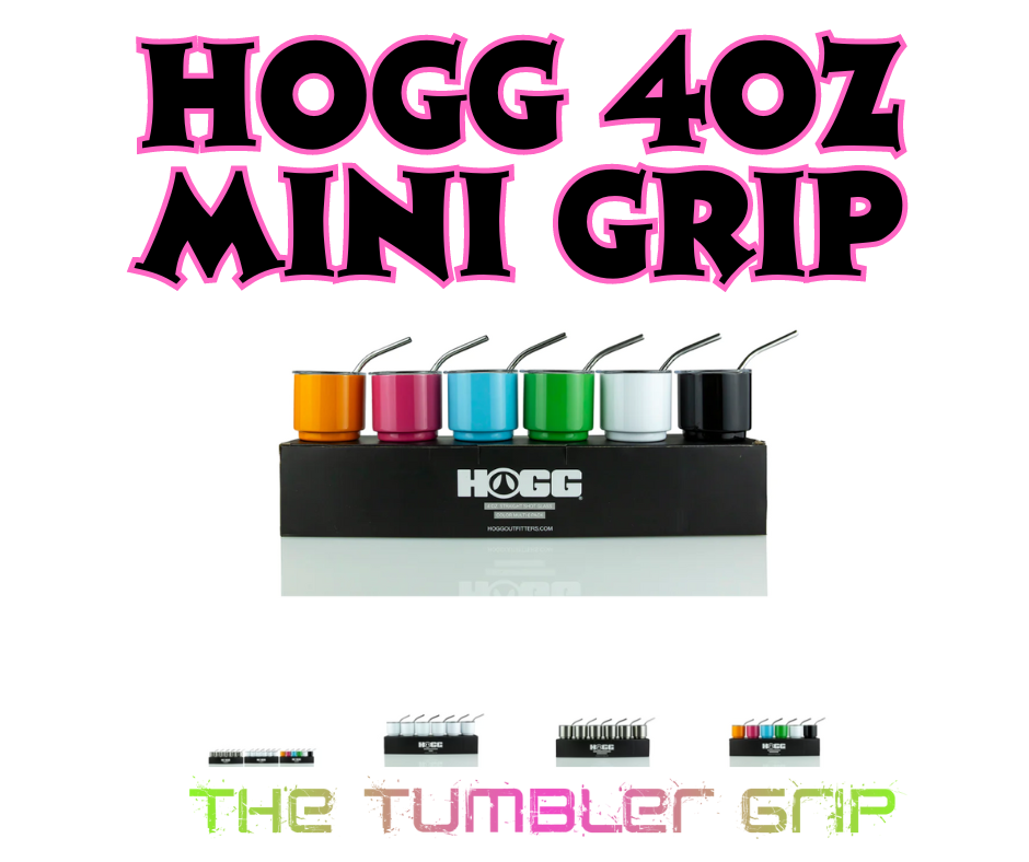 Mini Strait Shot Glass Grip for HOGG Tumbler 4oz Minis – The Tumbler Grip