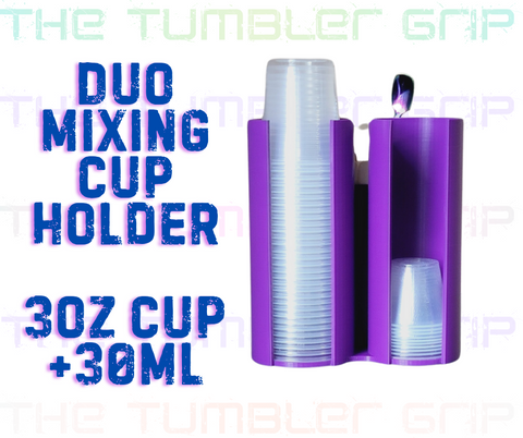 Duo Mixing Cup Holder - 3 oz Cup Option