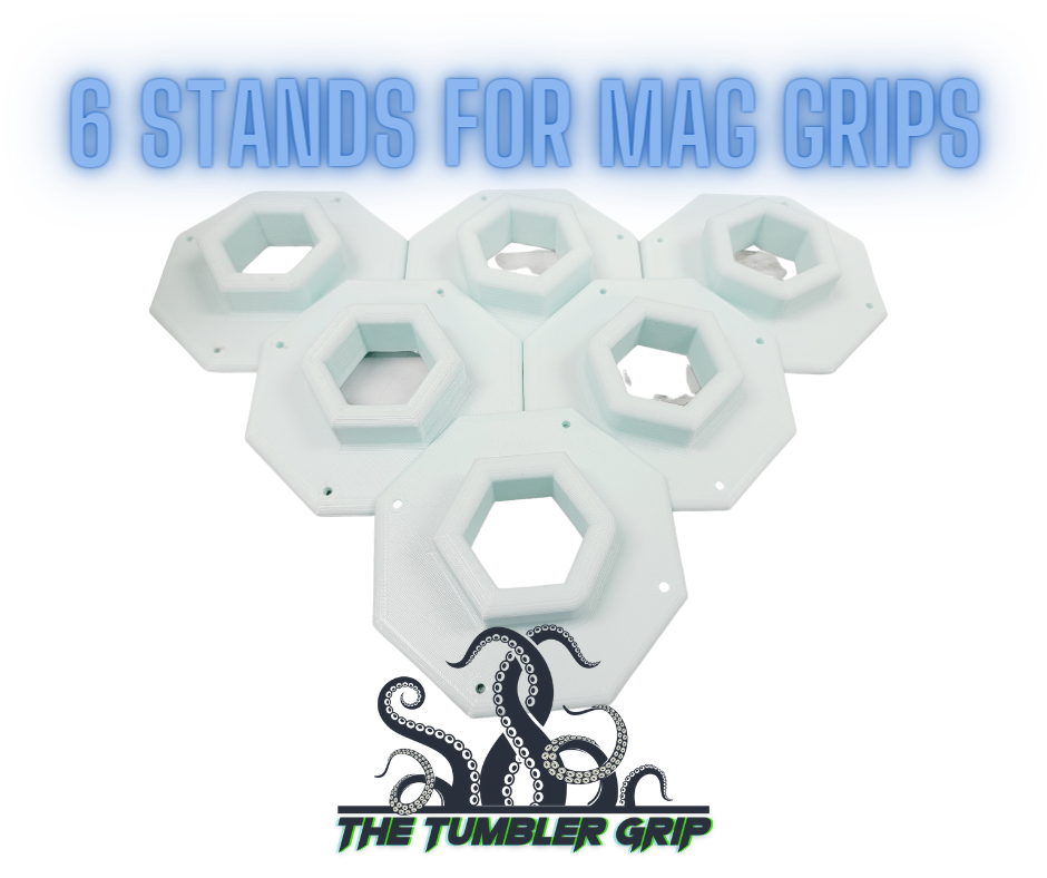 Tumbler Drying Stand for Tumbler Grips 1/2" The Tumbler Grip