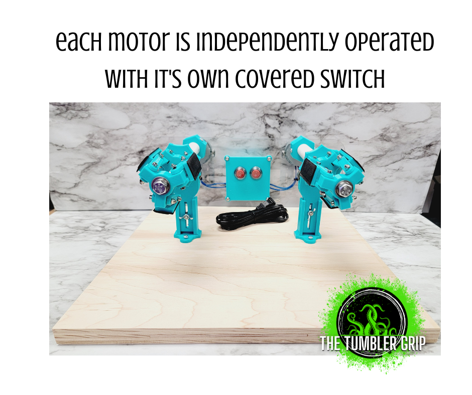 Double 2 Cup Turner The Tumbler Grip