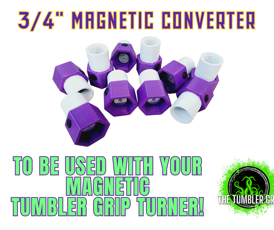 3/4" Magnetic Conversion for your TUMBLER GRIPS