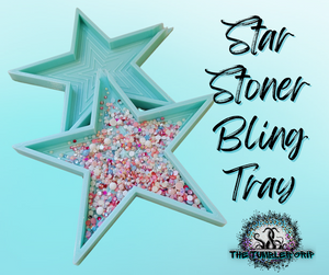 Star Shaped Stoner Bling Trays