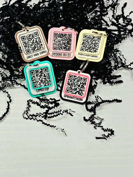 QR Keychain