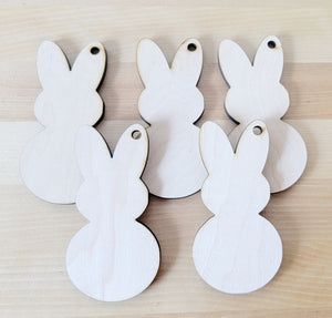 Wood Blank - Easter Basket Hang Tag