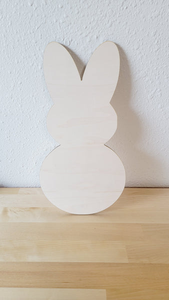 Wood Blank - Peeper Bunny