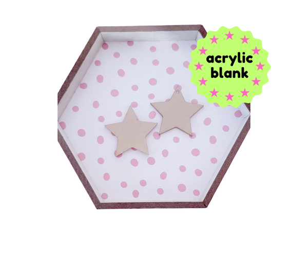 Acrylic Blank STAR