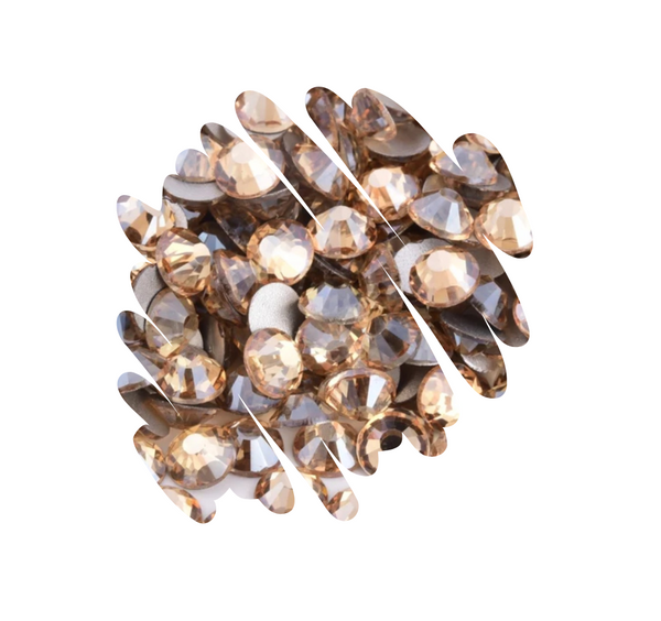 HALF BAKED Glass Rhinestones