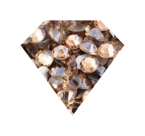 HALF BAKED Glass Rhinestones