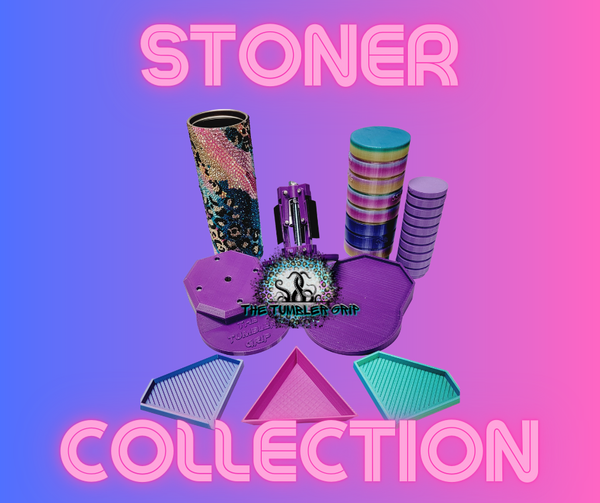 Diamond Shape Stoner Trays - 3D Printed Colorshift Filament