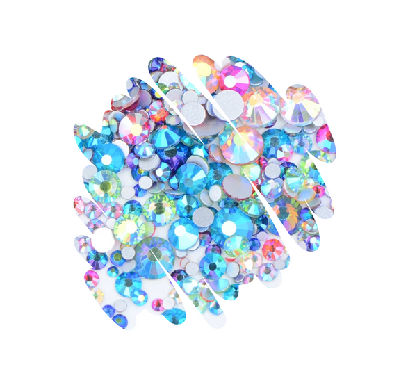 UNICORN POOP Glass Rhinestones MIX