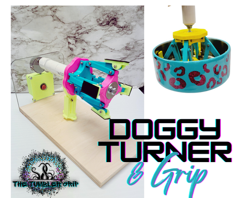 Doggy Bowl Grip & Turner Set