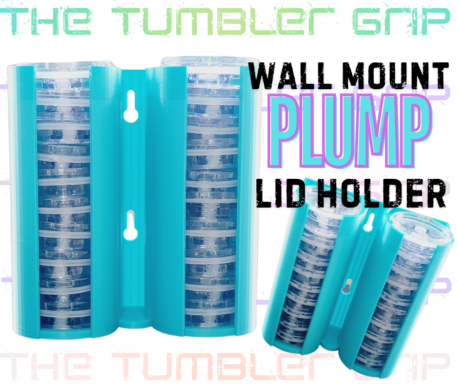 Mountable Plump Lid Holder / Organizer