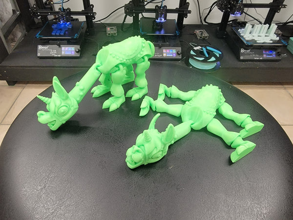 Llama-Corn - Critters FUR A CAUSE Articulated 3D Print FREE Shipping