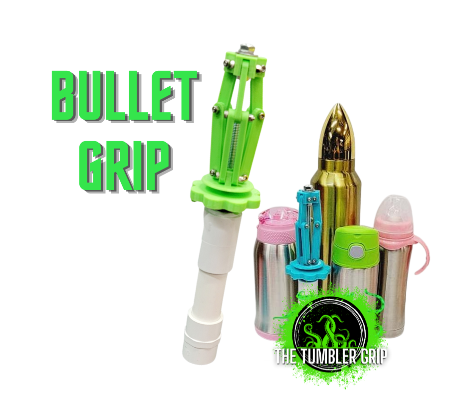 Bullet Grip - Bullet Tumblers, Baby Bottles, Sippy Cups, Push Top Water Bottle, Speaker Tumbler