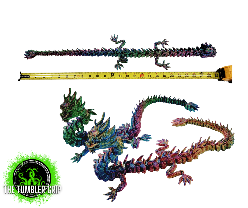 Color Shift Articulated Mystic Dragons - Critters Fur a Cause - FREE Shipping!