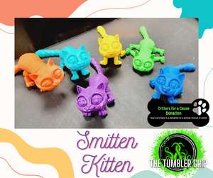 Smitten Kittens - Critters FUR A CAUSE Articulated 3D Print FREE Shipping