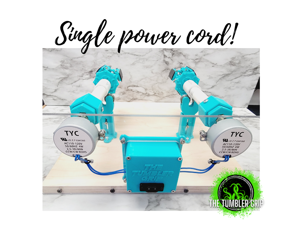 Double 2 Cup Turner The Tumbler Grip