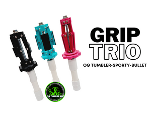 GRIP TRIO - Includes our Tumbler Grip, Sporty Grip, & Bullet Grip - $10 Savings!