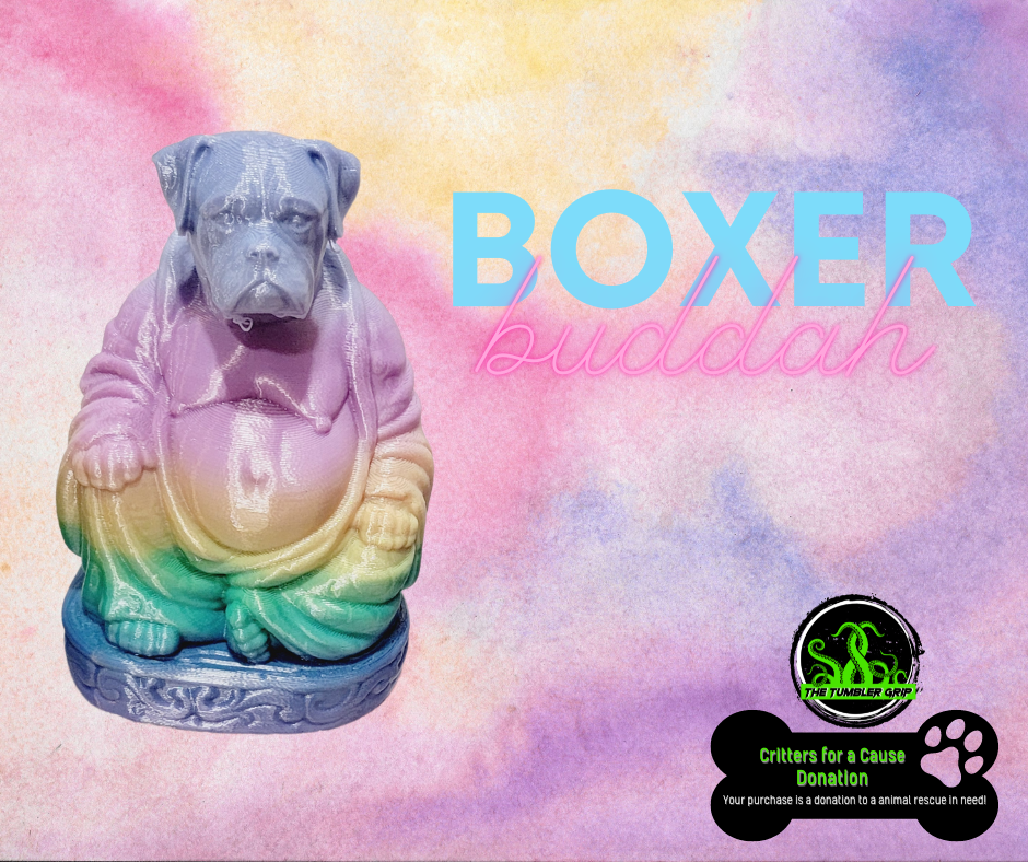 Unicorn Printed BuddaBoxer FUR A CAUSE 3D Print FREE Shipping