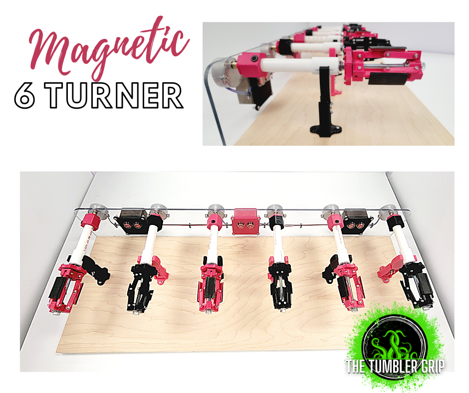 MAGNETIC 6 Cup Turner – The Tumbler Grip