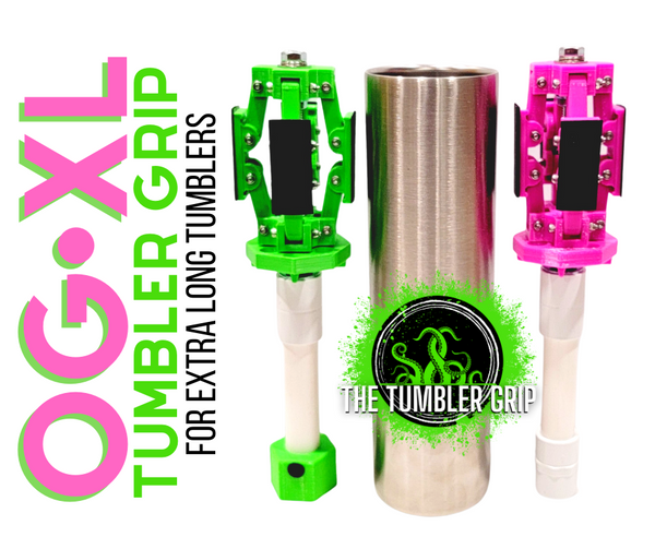 Covered SINGLE Magnetic Cup Turner with Tumbler Grips