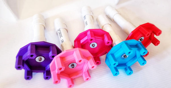 Pen Grip Attachment in your Color Choice, Dowel Rods included