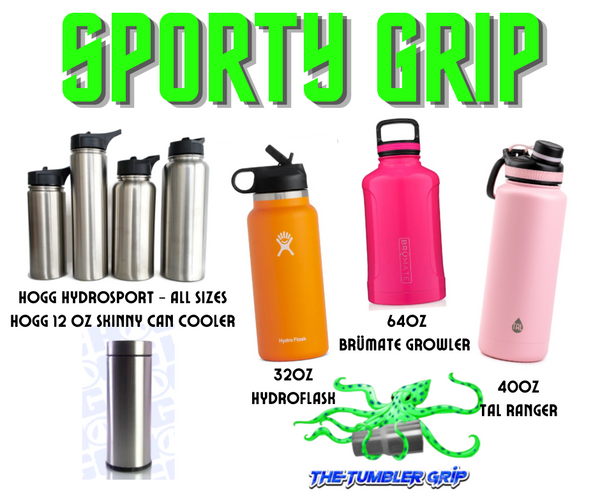 Covered SINGLE Magnetic Cup Turner with Tumbler Grips